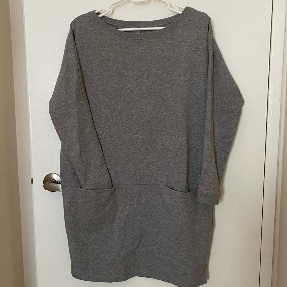 COS Marled grey dress